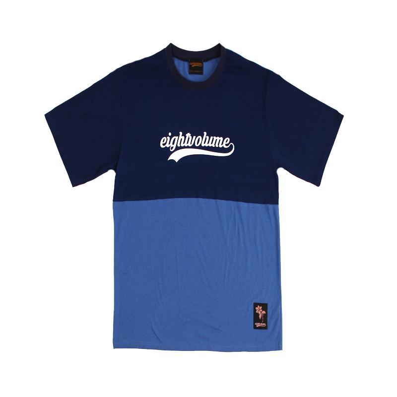 Eight Volume Ev Denim Width Tee Denim