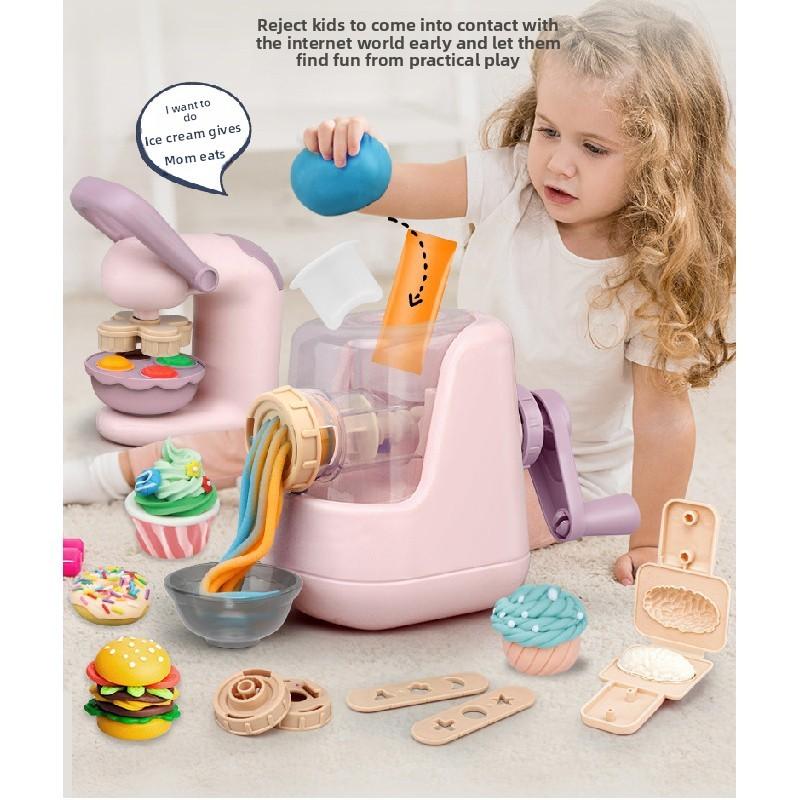 Childrens Plastic Colorful Clay Noodle Maker Toy For Creativity And Fine Motor Skills Development