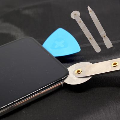 Supporto per Apertura Tablet PC Smartphone 2 Pezzi Apri Rullo Strumento a Leva Apri Riparazione Schermo Lama in Acciaio Inossidabile Leva