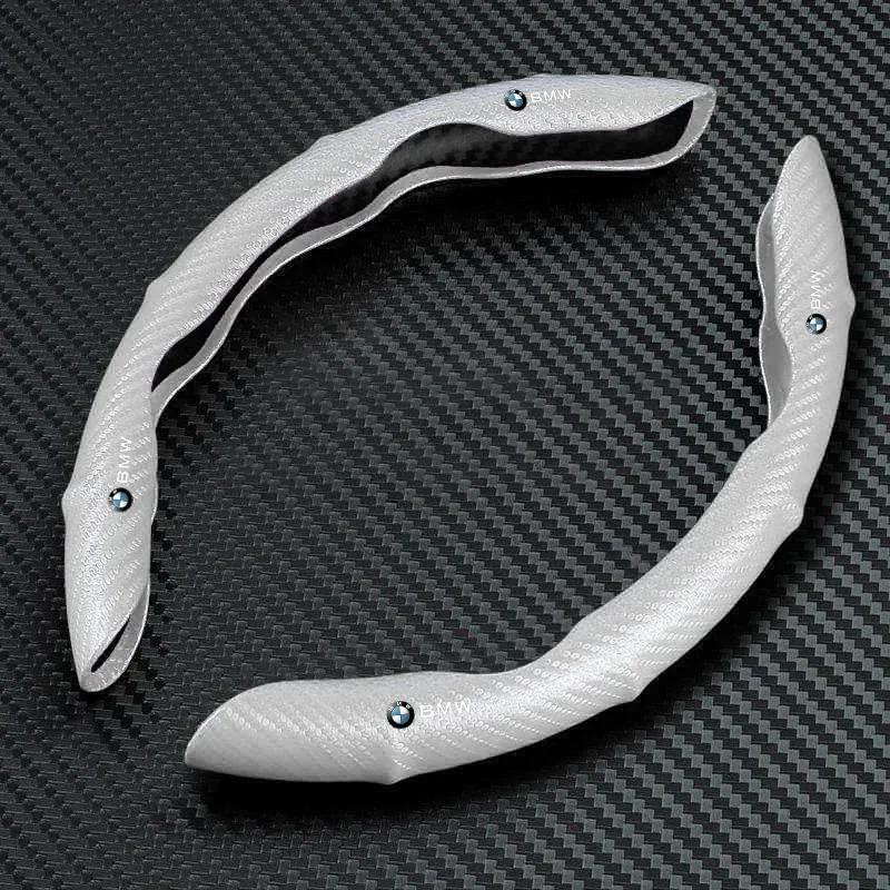 Auto-Lenkradabdeckung Kohlefaser Sport Ultra-dünn Rutschfest Kartenabdeckung Für Bmw M Performance M3 M5 M6 F01 F20 F13 F30 F34