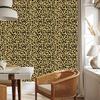 Animal Skin Wallpaper Ochre and Gold for Living Room and Bedroom 50x1000