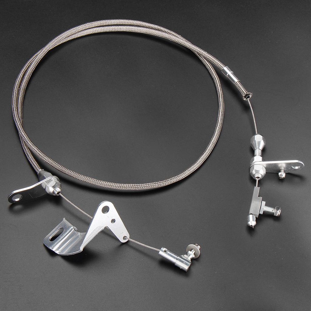 Buy Braided Kick Down Cable Gas Throttle for Chrysler 727 Transmission