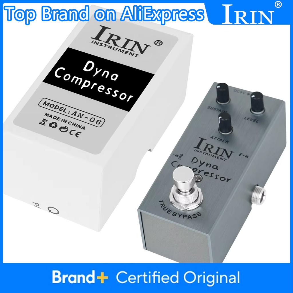 IRIN AN-06 Dynamic Compressor Guitar Effect Pedal Re-Creation Classic Ross Compressor with Low Noise Guitar Parts & Accessories