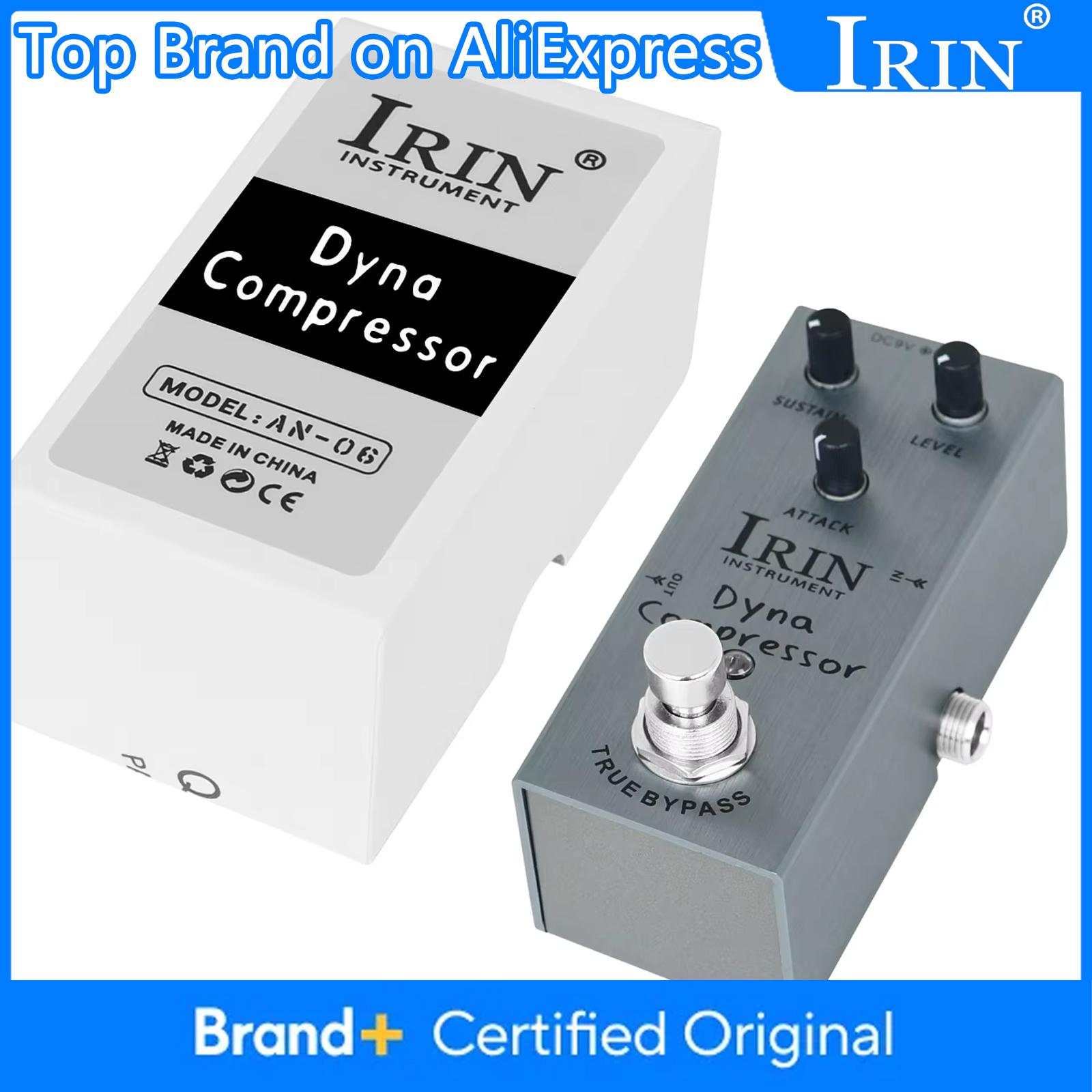 

IRIN AN-06 Dynamic Compressor Guitar Effect Pedal Re-Creation Classic Ross Compressor with Low Noise Guitar Parts & Accessories