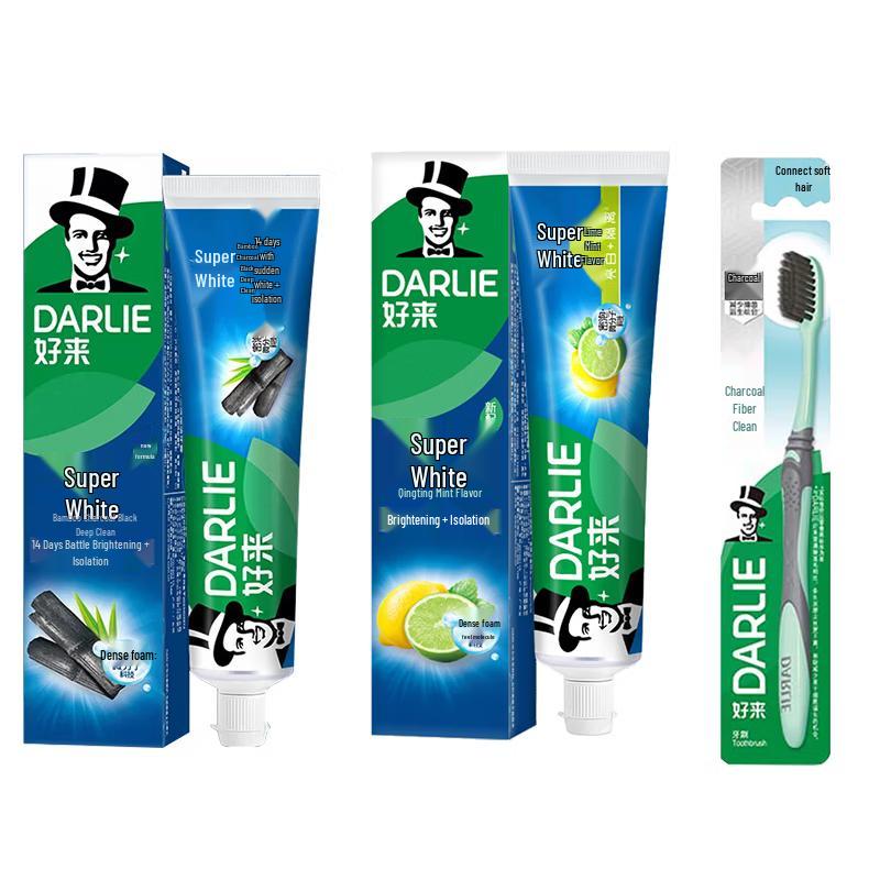 Darlie Toothpaste Combo Pack with Toothbrush