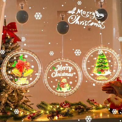 New Style LED Christmas Tree Pendant Lights - Festive Window Decorations