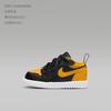 Jordan Air Jordan 1 Abrasion Resistant Low Top Toddler Shoes Black Yellow Infant And Toddler DR9747-072