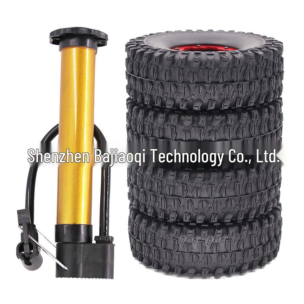 2nd Gen 1/10 RC Rock Crawler with 1.9-Inch Inflatable Tires for SCX10/TRX4 - 120mm