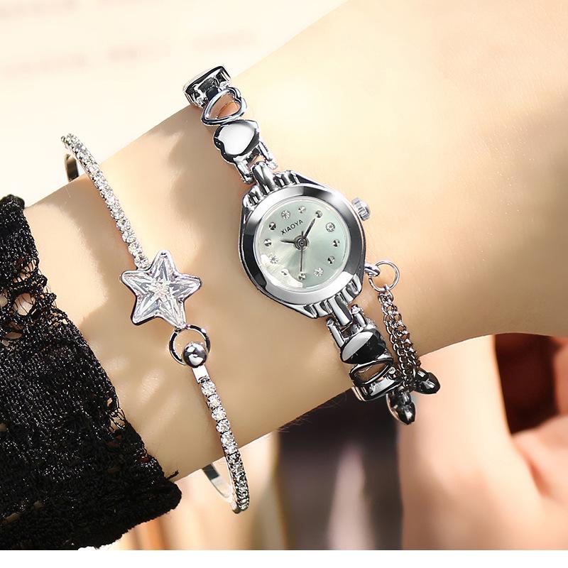 

Xiaoya Trendy Women s Quartz Watch with Bracelet - Stylish Design for Students