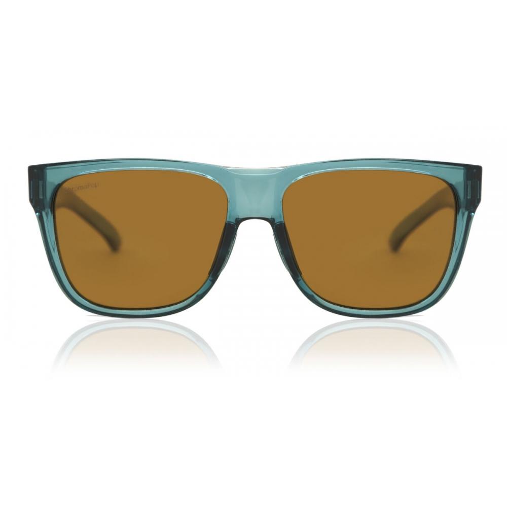 

Smith Lowdown 2 Polarized 1ed L5 Unisex Sunglasses Transparent Green/55-16-145