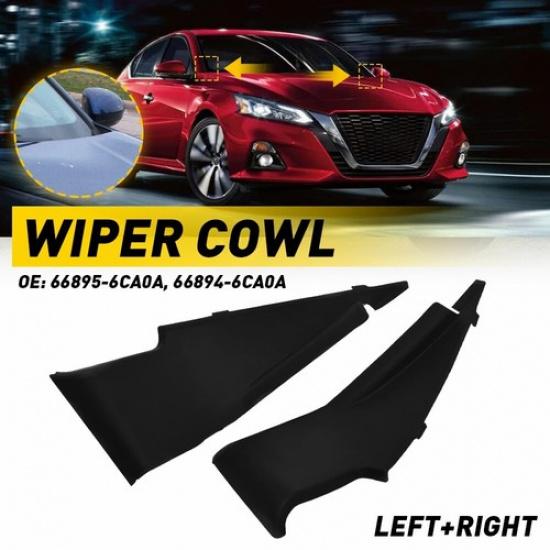

For - Nissan Altima Windshield Wiper Side Cowl Trim Extension Deflector