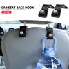 2Pcs Portable Car Seat Back Hooks Storage Accessories For Mercedes Benz AMG W206 W204 W205 W212 W213 W221 W222 W223 W251 W464