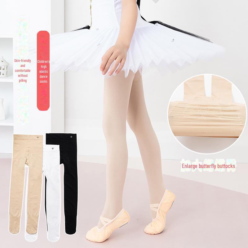 Plus Size Non-Slip Dance Socks for Spring/Summer - White
