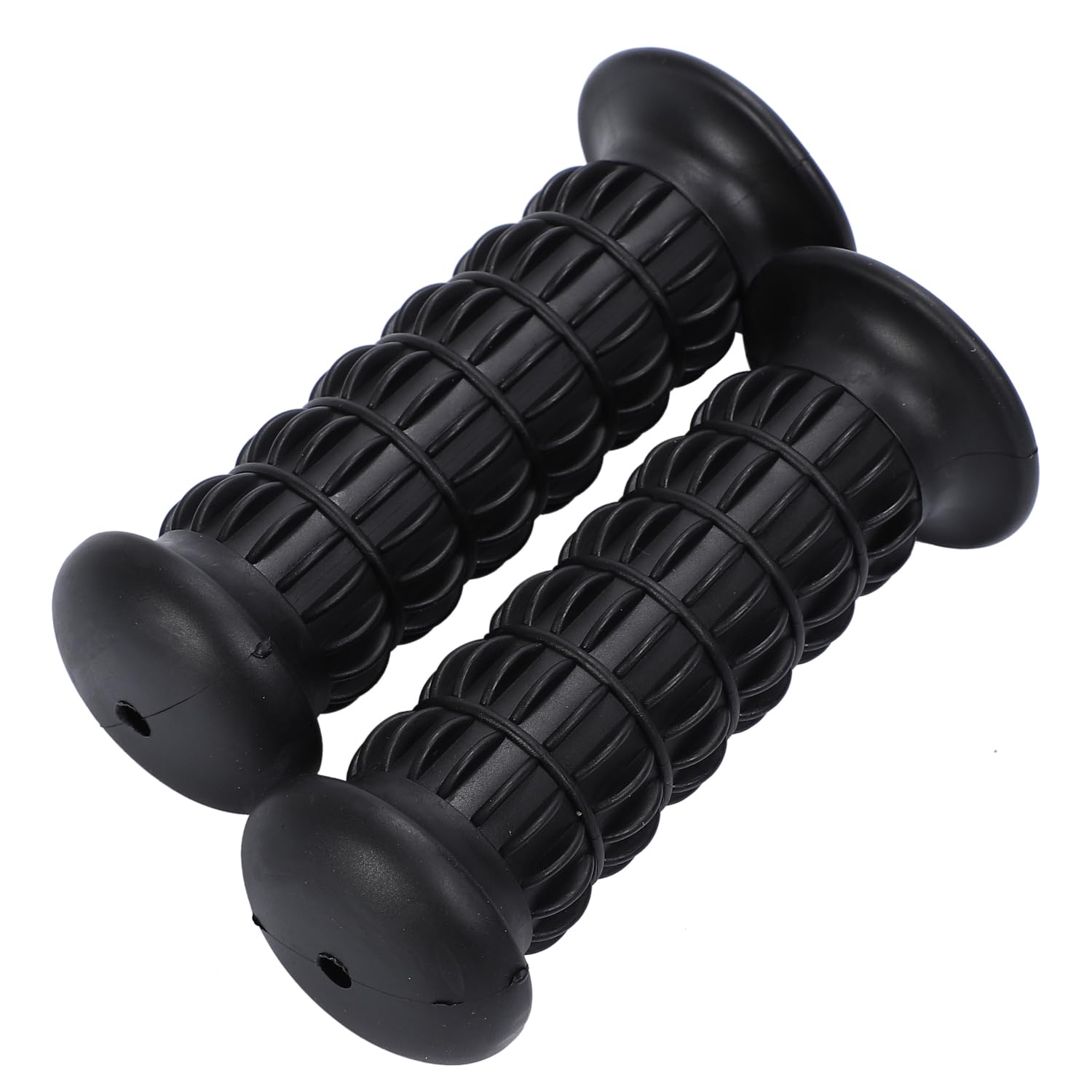 

nakira Motorcycle Grip Moped Handle 1 inch 25.4 mm Left and Right Set Rubber G Type (Black) For 1 inch чёрный