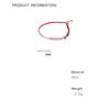 Unique Design S925 Sterling Silver Beads Red Rope Bracelets Jewelry for Women Girls Gift Accessories YB-XY-865