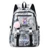 Cartoon Demon Hunters Printed Backpack Schoolbag for Teenager Student Girl Boy Bookbag Large Capacity Waterproof Travel Bag Mochila