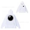 Mens Oversized Hooded Sweatshirt With Letter Print Streetwear Style Cotton Pullover Winter
