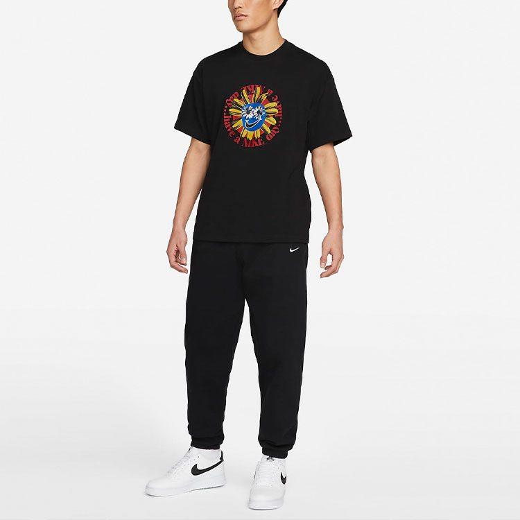 Nike Drop Shoulder Sleeve T-Shirt Men's Black DV0683-010