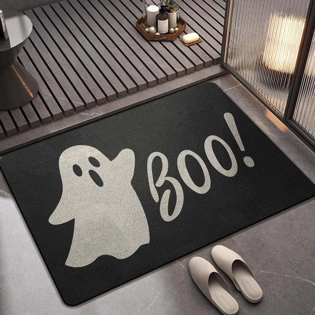 Bathroom Mat Absorbent Mat Toilet Door Mat Anti Slip Can Be Cut Household Dirt Resistant Mat