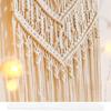 Niustyle Macrame Wall Hanging Bohemian Handmade Woven Wall Decor Home Decoration for Baby Nursery Gallery Apartment Bedroom Living Room (15.7 X 31