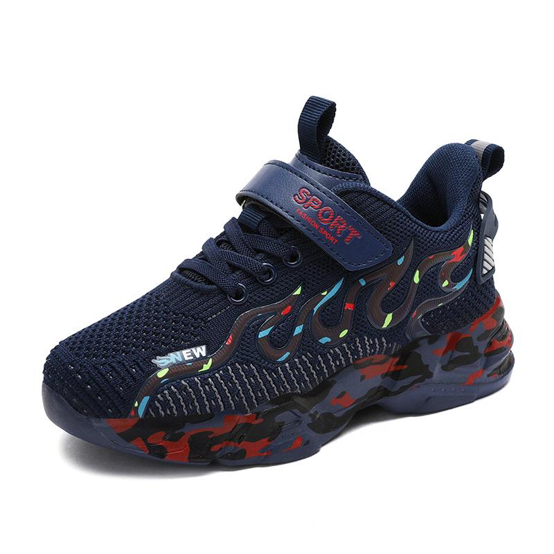Spring Fall Kids New Shoes for Boys Girls Child Sneakers Casual Shoes Breathe Flats Running Boys Sports Shoes Teen Children's