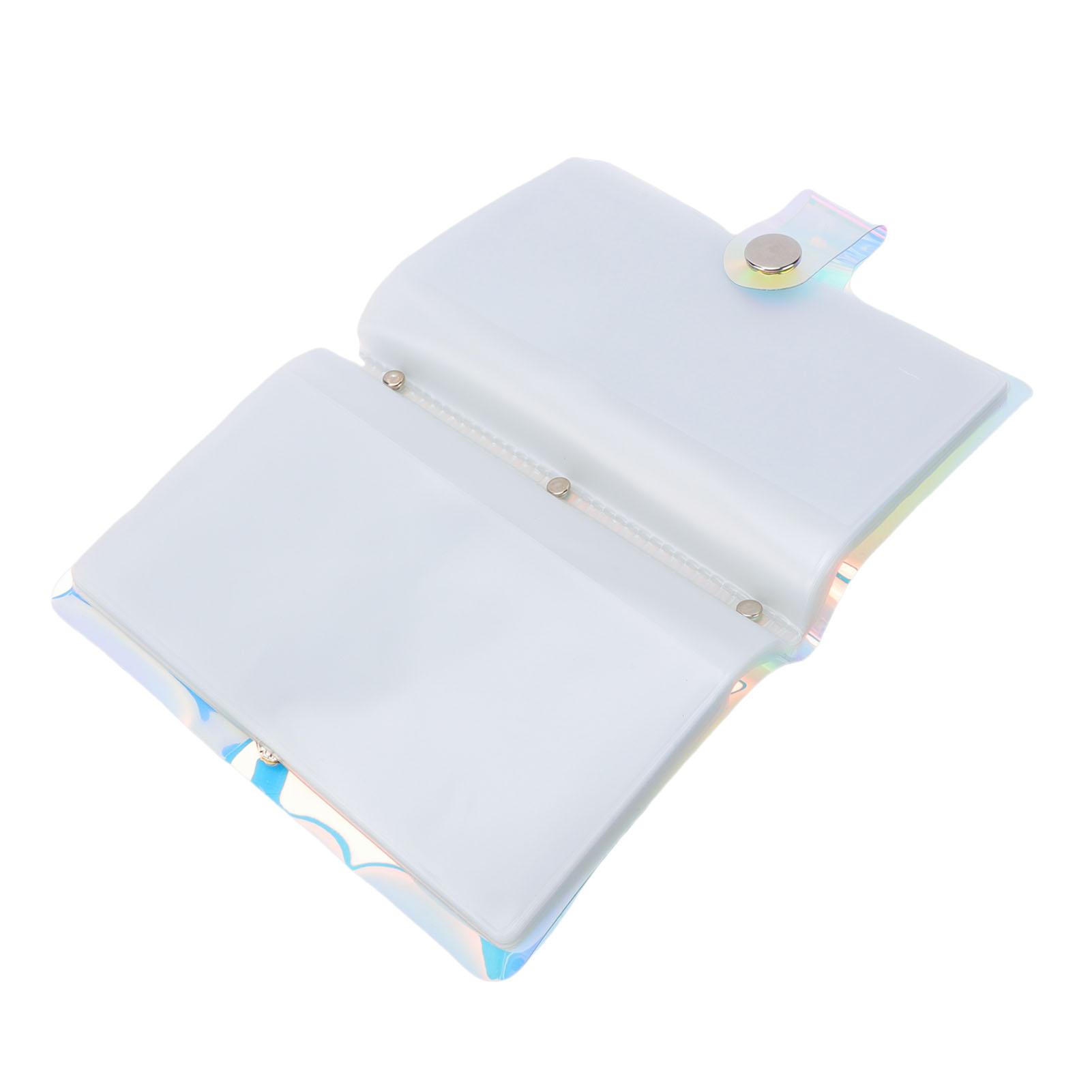 20 Sheets Nail Art Stamping Plate Organizer Large Capacity Nail Stamping Plate Storage Album