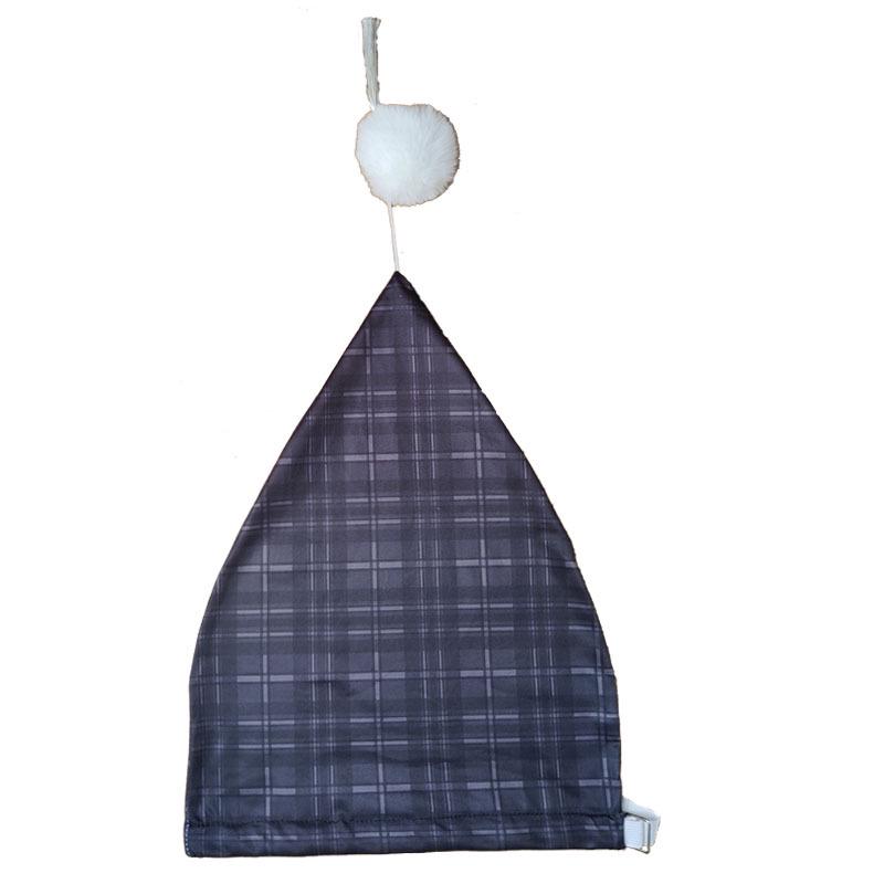 Elegant europeisk och amerikansk julmössa med tofs