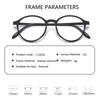 3050 Ultralight Titanium TR90 Reading Glasses Retro Round Frame Men Women Presbyopic +100 to +400 Lightweight Durable