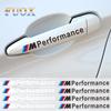 4 Stück Auto Türgriff Transparent 3D Aufkleber Für M M3 M4 M5 E39 E60 E90 E46 E36 X1 X5 X3 X7 X6 F10 F20 F30 G20 G30 Performance