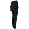 High-Waist Butt-Lifting Yoga Pants with Skirt Overlay for Women - Flared, Tight-Fitting, Anti-Exposure Fitness & Pilates Wear