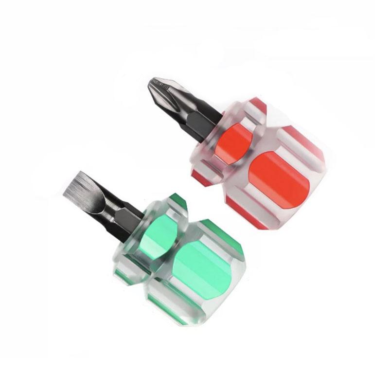 Mini Sewing Machine Screwdrivers Kit Short Handle Portable Radish Head Needle Plate Screwdriver Repair Sewing Accessories Tools