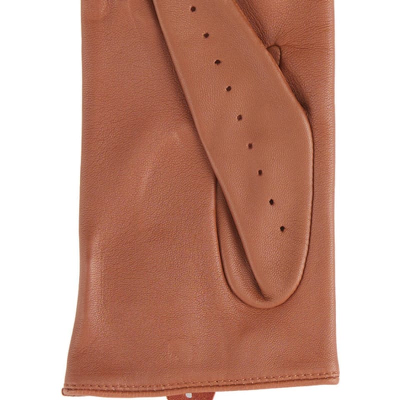 DENTS Truckston Women's Driving Gloves - Cognac