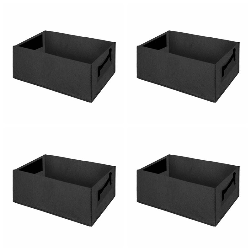 Felt Fabric Planting Pot Garden Grow Bag Rectangle Planting Bag Flowerpot Garden Vegetable Field Bed Cultivation Growth Planters