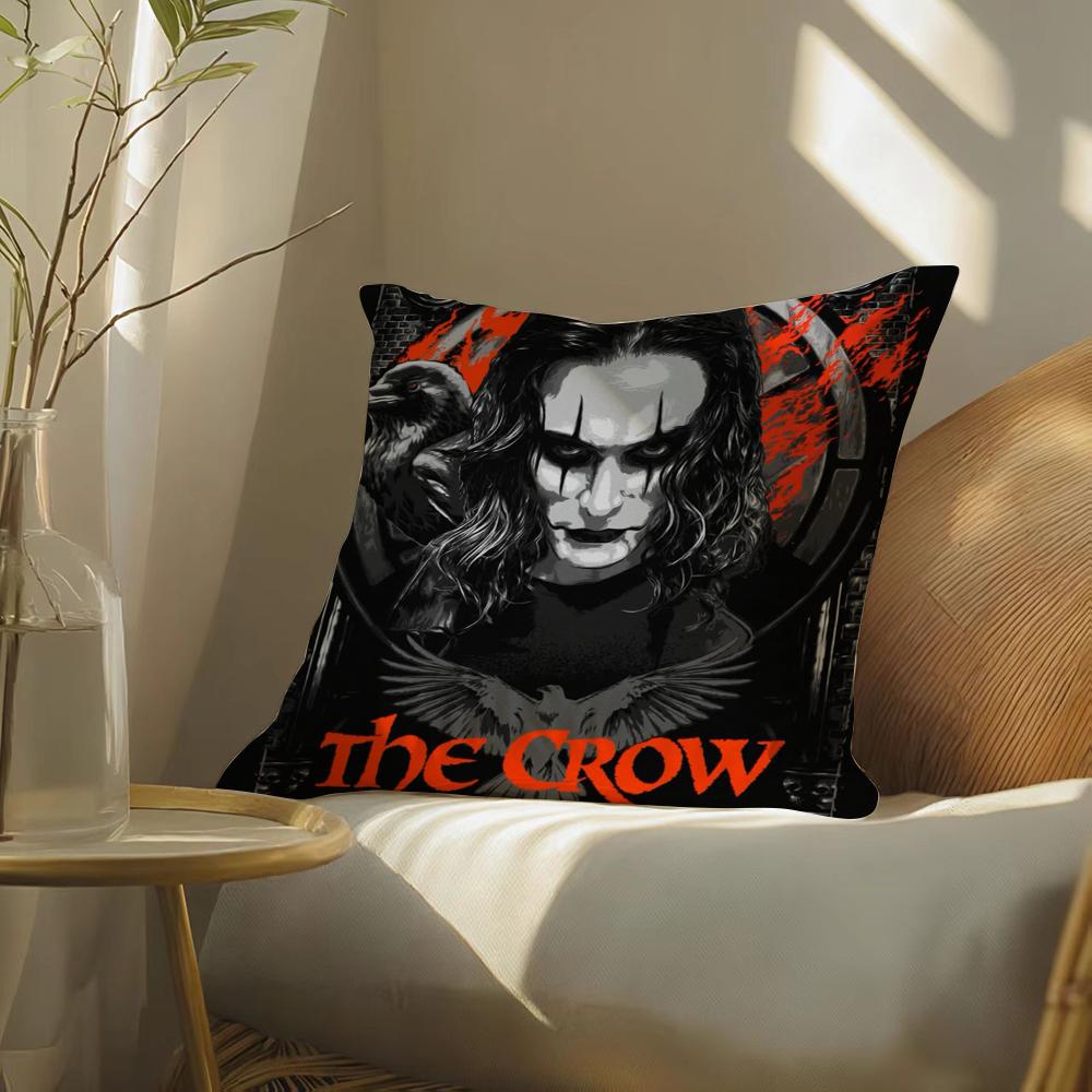 The Raven Pillow Case Pattern Printed Pillowcase for Living Room Sofa Cushion Cover Bedroom Decor