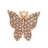 10Pcs Fashion Shiny Rhinestone Butterfly Bee Love Crown Pendant Women's Earrings Bracelet DIY Jewelry Making Charm Accessories