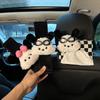 Car Tissue Box with Glasses Dog Design