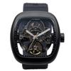 MINBER Watch Automatic Skeleton Dial Men's Mechanical Watch Black M9172G-BK