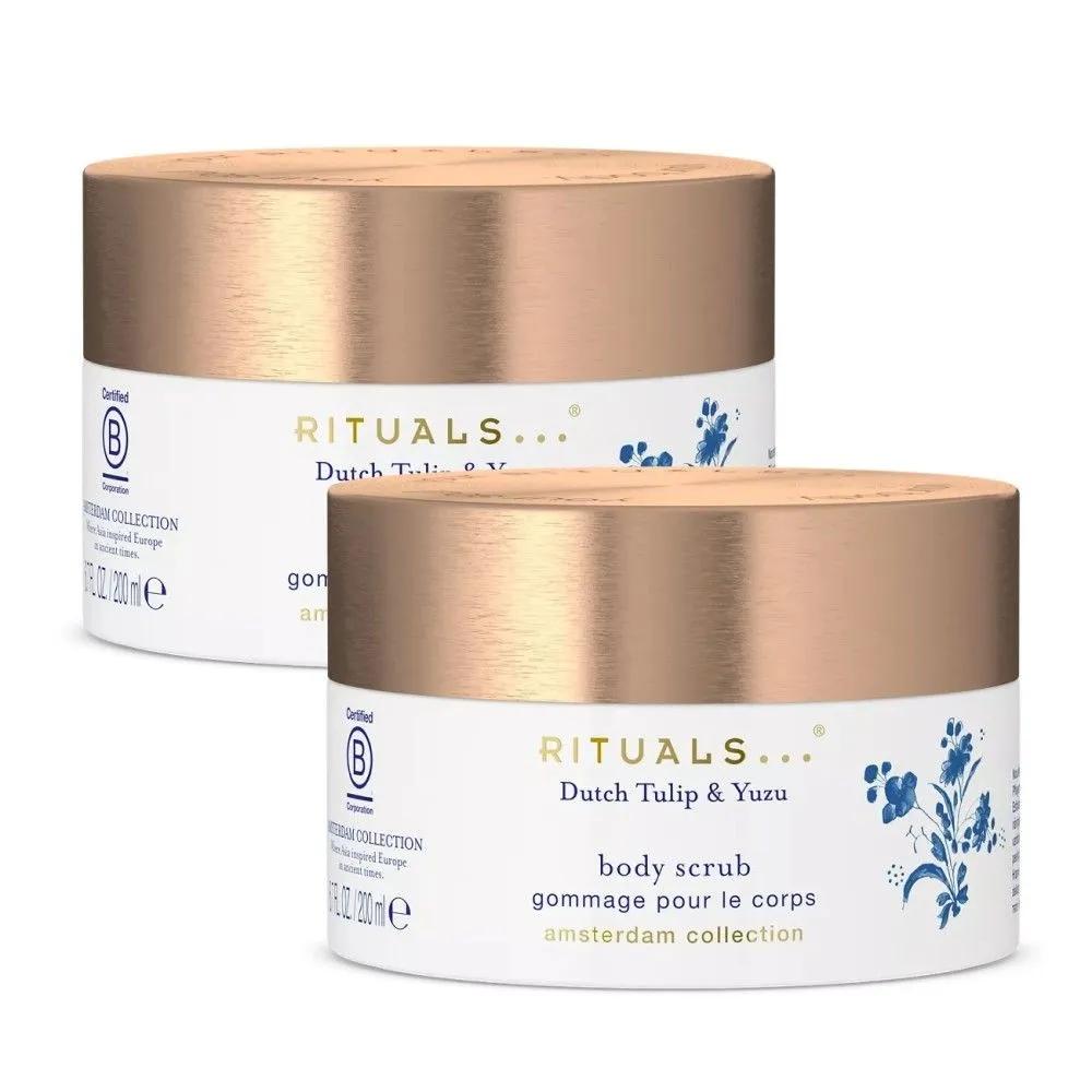 RITUALS Нидерланды Тюльпан Юзу Амстердамская коллекция Скраб для тела 200 мл x 2 шт.
