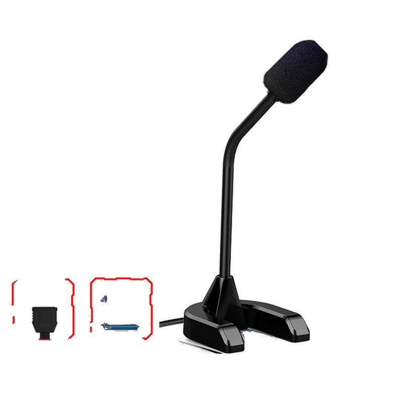 Desktop Streaming Microphone for Gaming, Voice Chat, and Live Recording with Sound Card