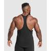 Gymshark Heavy Duty Stringer Black A2b9k Bb2j