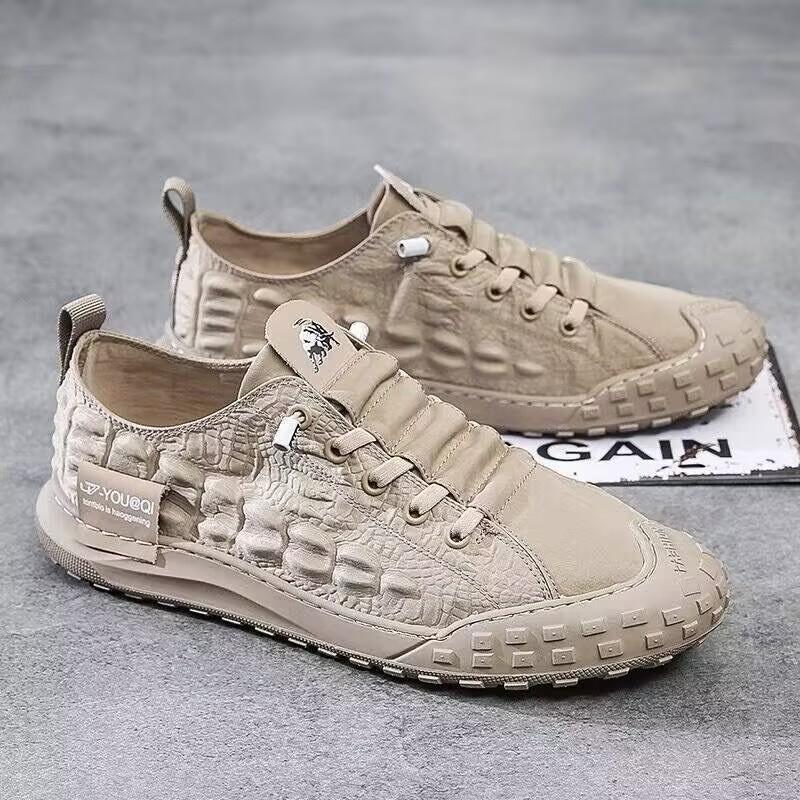 Canvas shoes men's spring men's work cloth shoes breathable non-slip cloth shoes men's soft baseplate shoes men's shoes men's