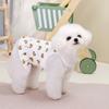 Cute Bear Print Pet Tank Top Small Dogs Casual Sleeveless Vest Puppies