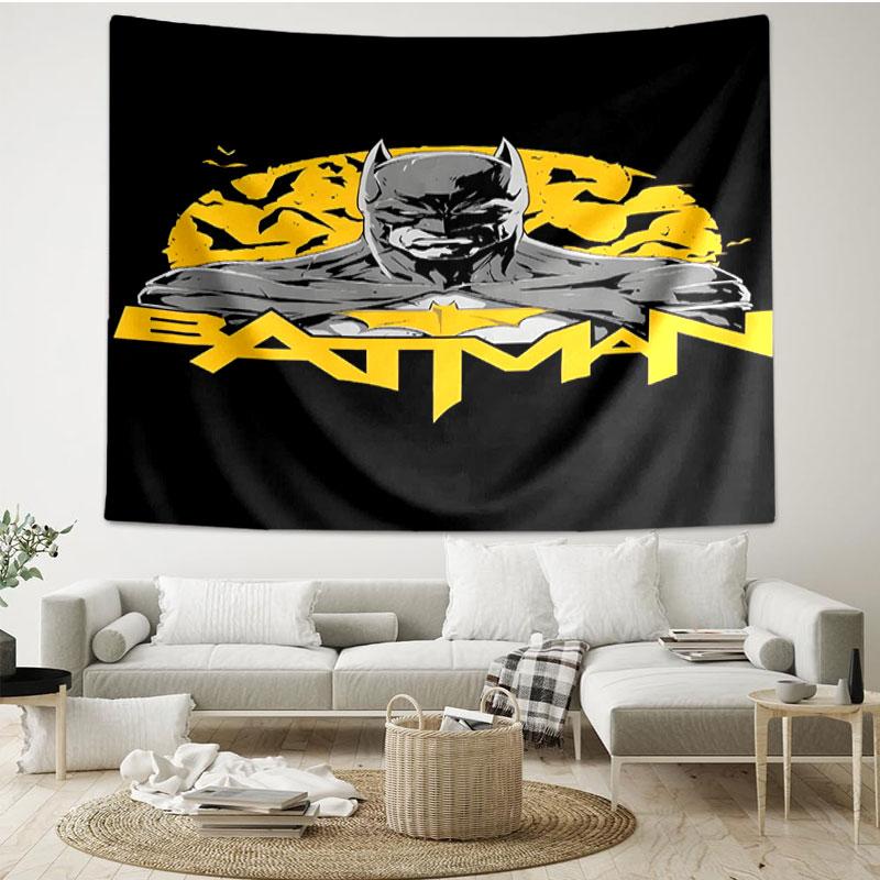 Superheroes Print Tapestry - Portable Wall Decor Cloth, for Home, Dorm, Travel, Bedroom, Living Room - Ideal Birthday Housewarming Gift