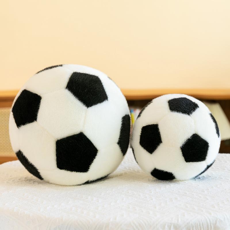Simulation ferret colored football plush toy doll children's doll throw pillow holiday gift