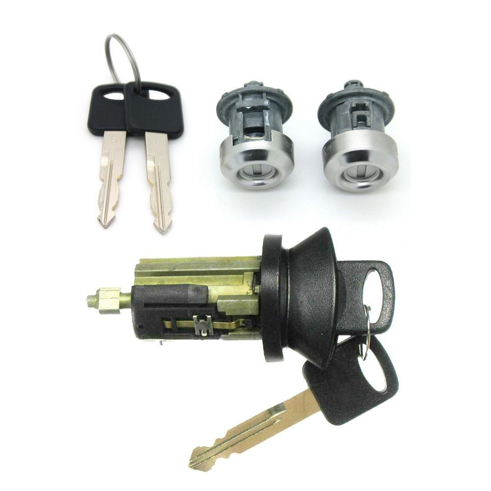 Left Right Door Lock Cylinder Ignition Lock W/Keys For Ford F150 F250 1F2009012A