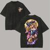 Dark Magician Girl Anime Lover Washed T-shirt Year Round Clothing High Quality Personality Clothes Plus Size Unisex New Model Couples Tee