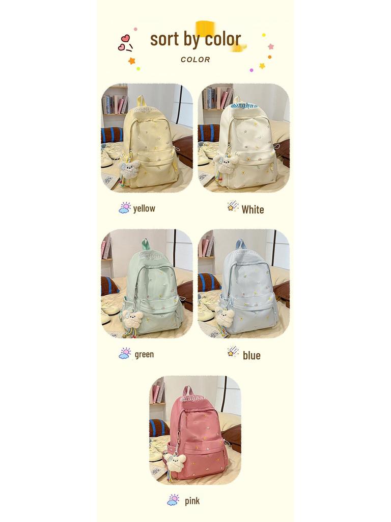 Mochila Grande de Estilo Japonés, Linda y Dulce, para Mujeres Estudiantes