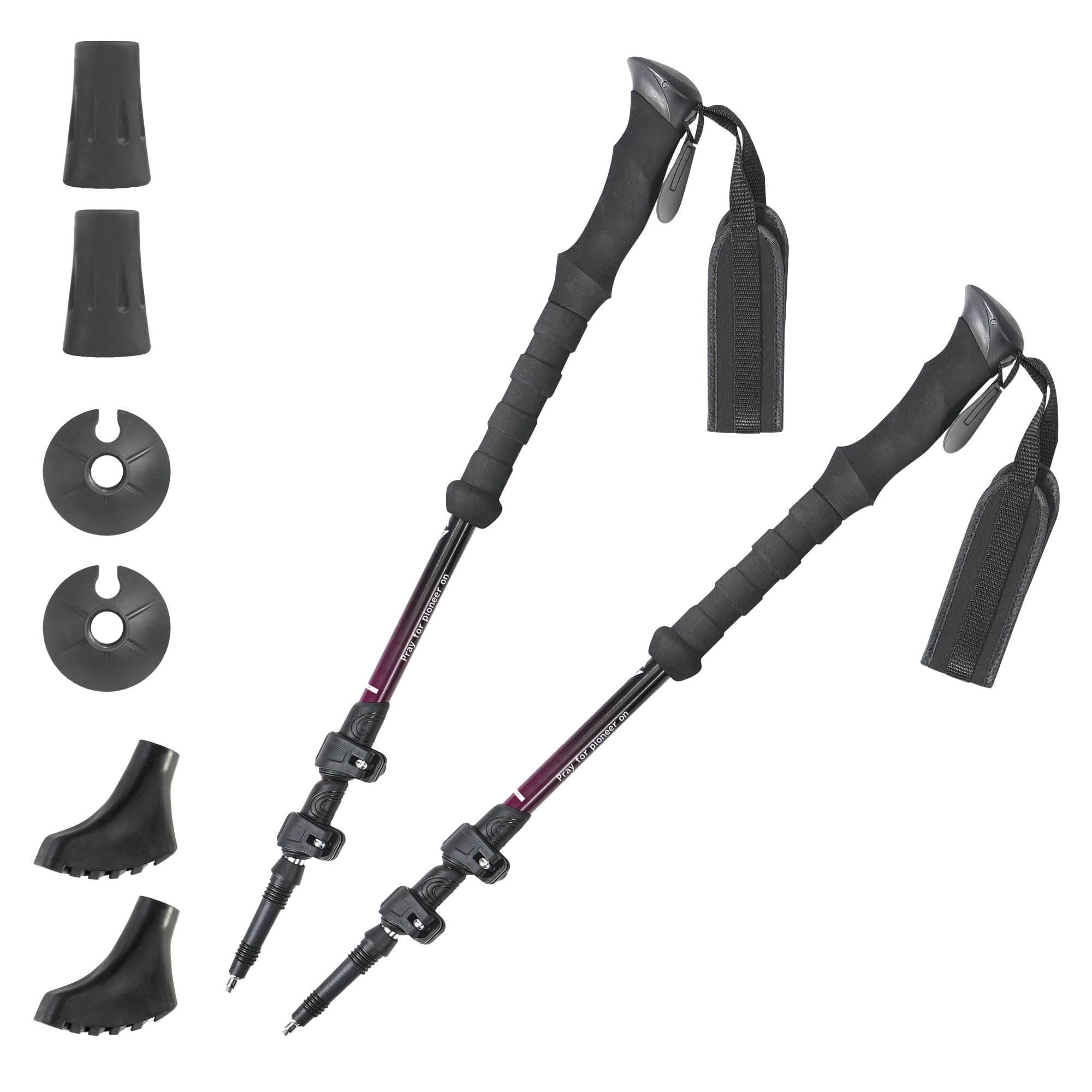 

northern country trekking pole set of 2 115cm aluminum shaft BD 115cm TR-3022