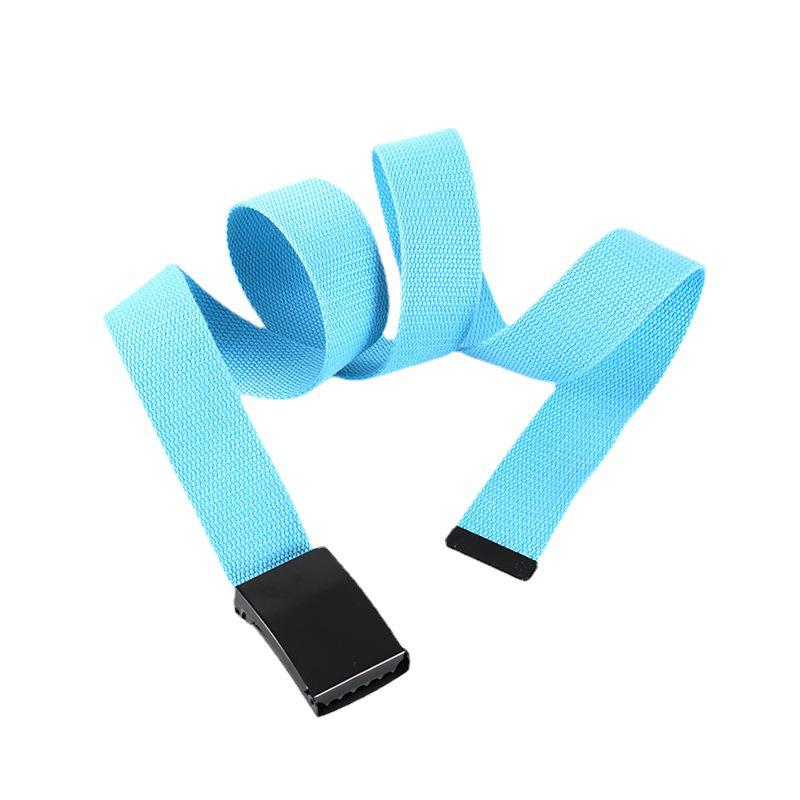 Canvas & Leather Multi-Color Casual Waist Belt - Stylish, Easy-to-Match Accessory for Students