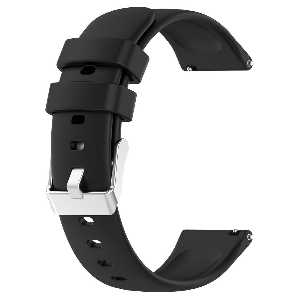 Glossy Solid Color Strap for Huami Amazfit GTS4 Mini (20mm)